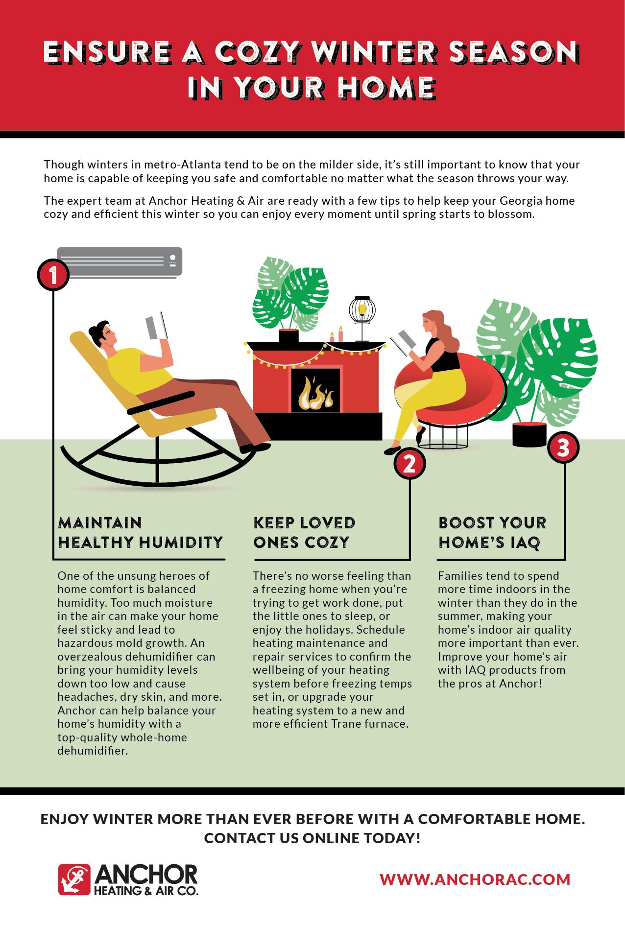 Ensure a Cozy Winter Season in Your Home Infographic