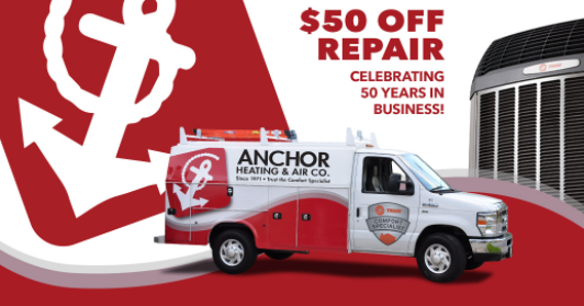 Anchor $50 off anniversary promotion 