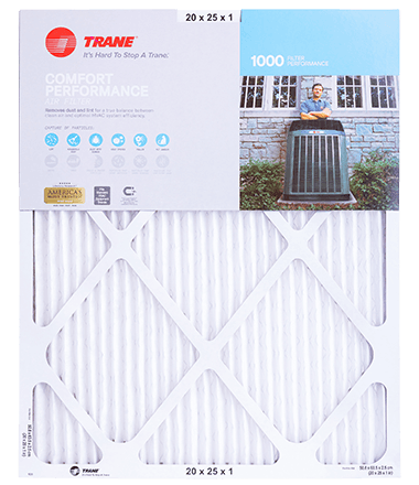 trane air filters