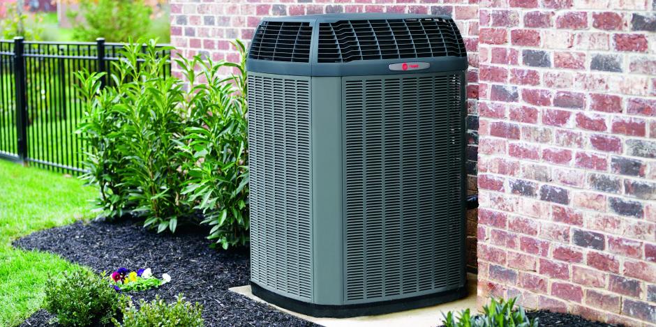 Trane Heat Pump Outside Home