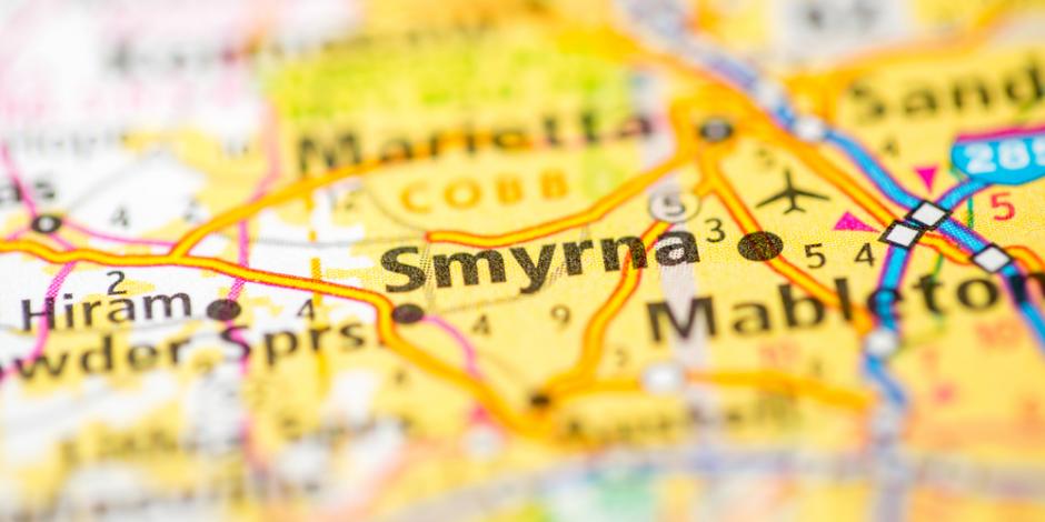 Smyrna, GA map