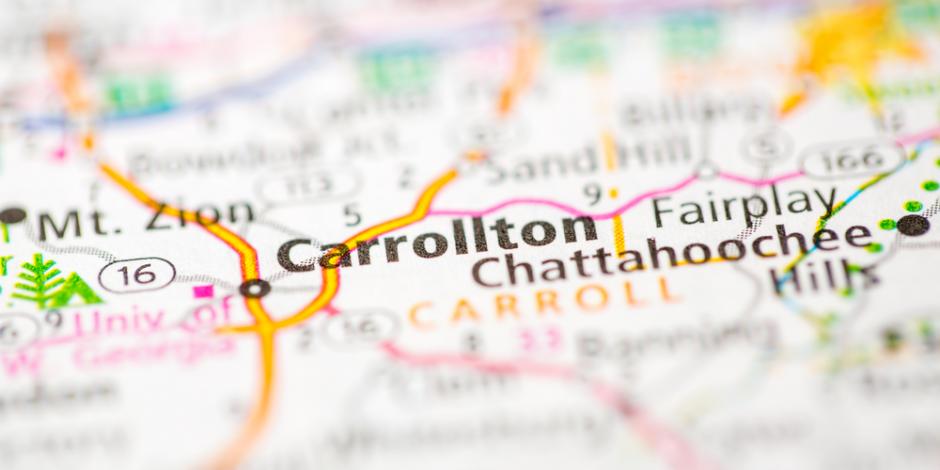 Carrollton, GA map Carrollton, GA map